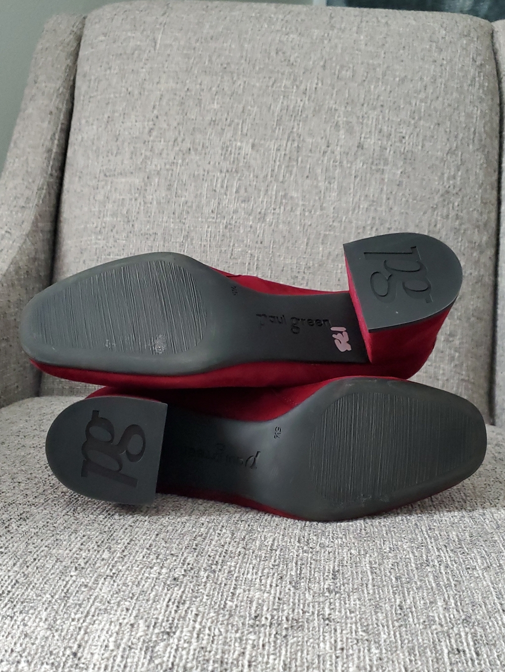 .. Paul Green Sydney Boots, Bordo (5.5 UK, 8.0 US) - Picture 9 of 15